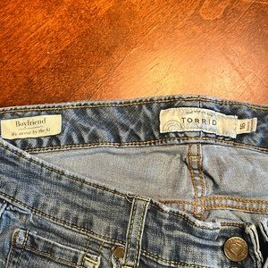 Torrid capris boyfriend fit